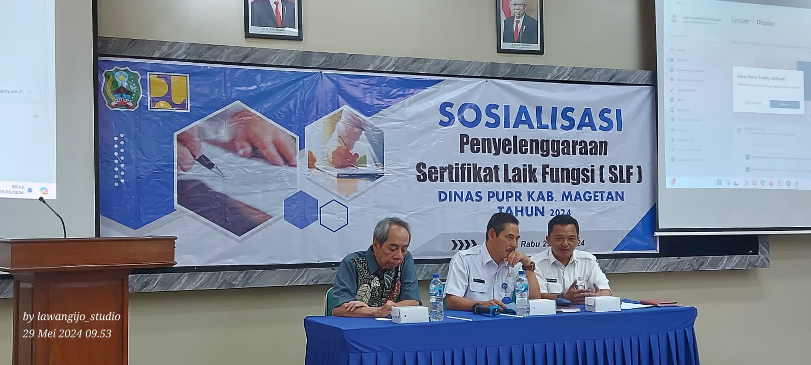 Sosialisasi Penyelenggaraan Sertifikat Laik Fungsi (SLF)